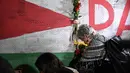 Sebelumnya, Israel menargetkan serangannya terhadap tenda jurnalis di dekat Rumah Sakit Al-Shifa di Kota Gaza bagian barat pada Minggu (10/8/2025) malam waktu setempat yang menewaskan lima jurnalis, termasuk koresponden Al Jazeera Anas al-Sharif dan Mohamed Qraiqea. (Yuri CORTEZ/AFP)