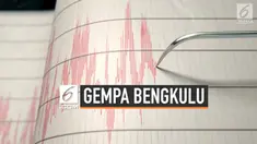 Gempa mengguncang wilayah Bengkulu, Rabu (10/7/2019), pukul  05:54 WIB. Gempa tersebut tidak berpotensi tsunami dan berkekuatan Magnitudo (M) 4,7. Gempa memiliki kedalaman 16 km di bawah permukaan bumi