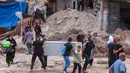 Kementerian Kesehatan di Gaza, pada Selasa 29 April 2025, mengatakan jumlah korban tewas akibat serangan Israel sejak Oktober 2023 lalu meningkat menjadi 52.365 jiwa. (Jaafar ASHTIYEH/AFP)