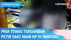 Seorang pemuda di Lumajang ditemukan tewas tergeletak di sebuah gubuk bekas warung kopi. Korban disebut tewas tersambar petir saat bermain ponsel. Korban langsung dievakuasi ke puskesmas untuk diotopsi.