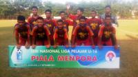 Pertarungan Liga Pelajar U-16 (LPU16) Piala Menpora 2017 memasuki babak 8 Besar. (Bola.com/Ronald Seger)