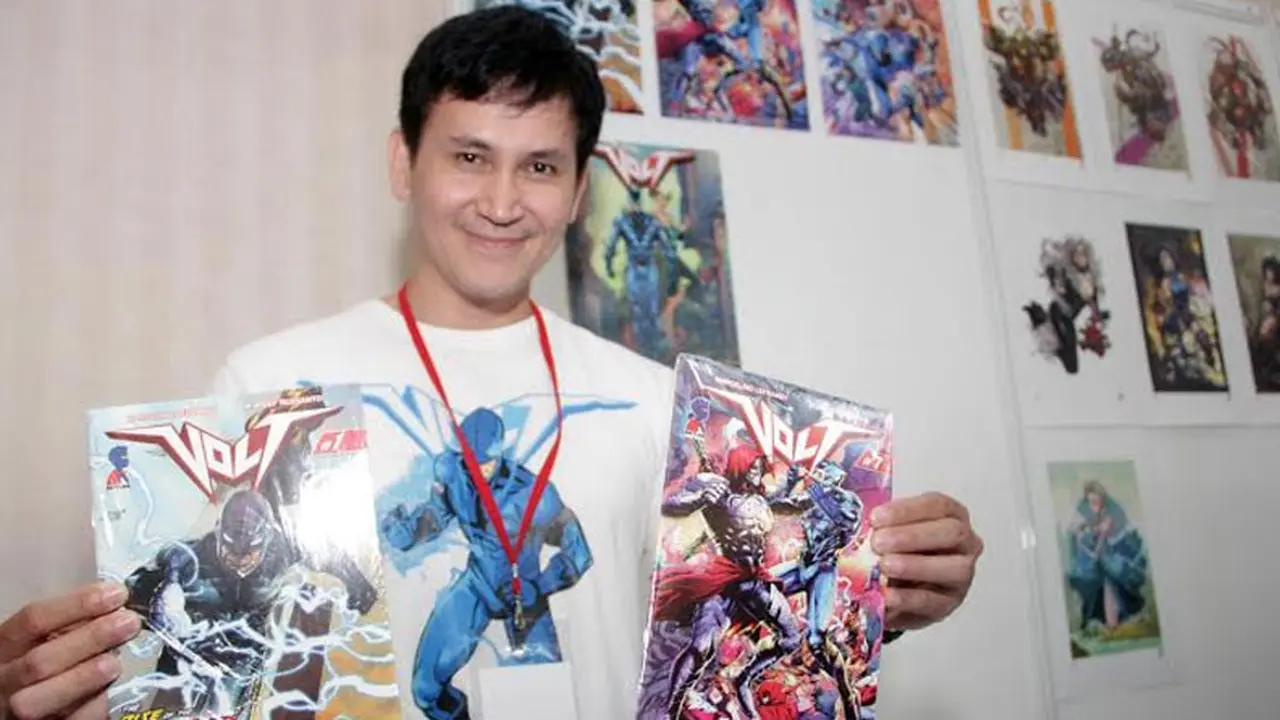 Marcellino Lefrand Dipaksa Perankan Superhero Ciptaannya, Volt