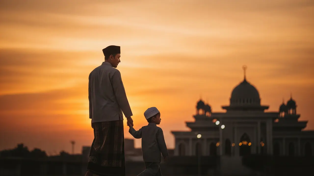 Cara Membuat Lembar Kegiatan Ramadan