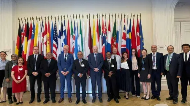 Ketua Dewan Komisioner OJK Wimboh Santoso menghadiri undangan Organisation for Economic Co-operation and Development (OECD)