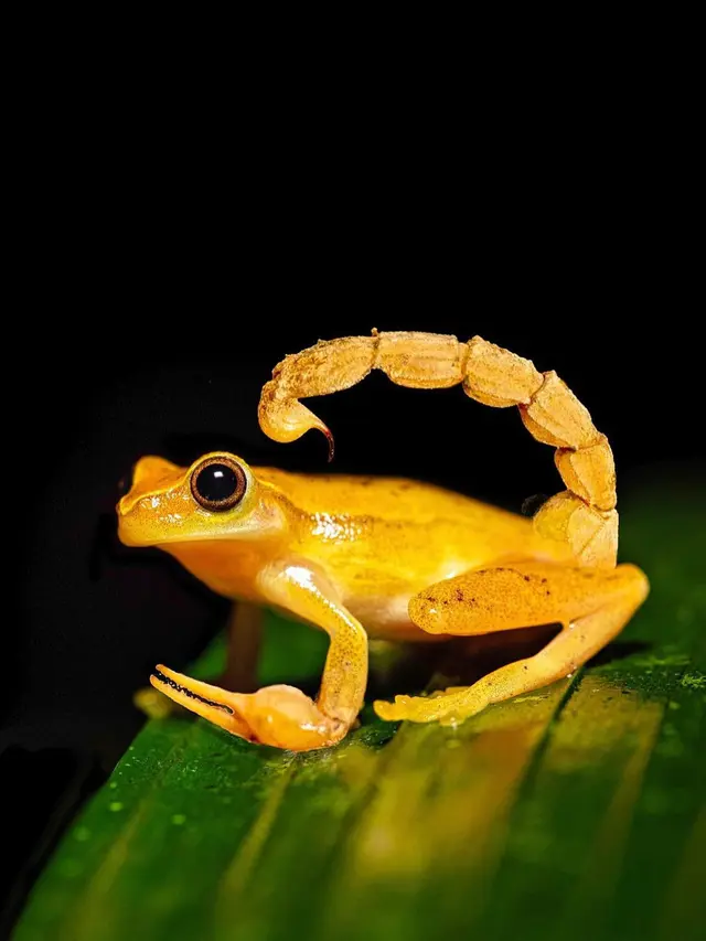 6 Editan Foto Katak dan Hewan Lain Ini Tampak Aneh, Kocak
