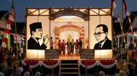 12 Ide Dekorasi Panggung Agustusan dari Kardus Bekas, Inspirasi Kreatif Bikin Meriah