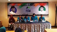 Pendukung relawan Jenderal (Purn) Gatot Nurmantyo. (Merdeka.com/Muhammad Genantan Saputra)
