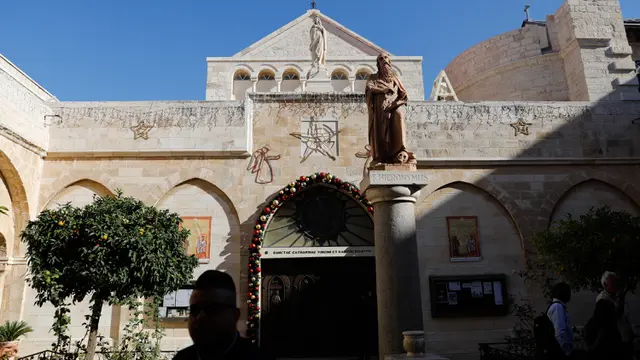 Mengunjungi Tempat Kelahiran Yesus di Betlehem