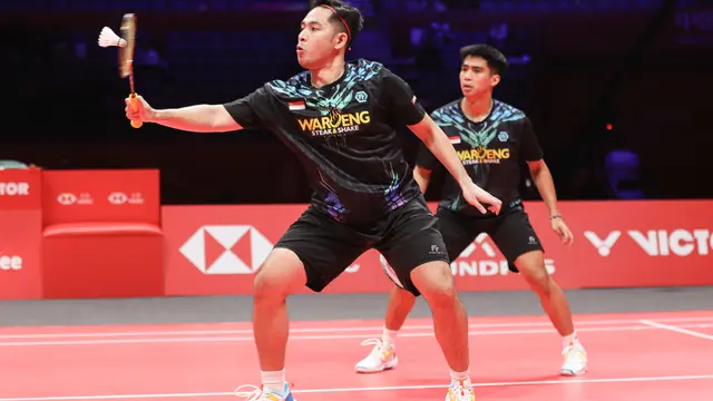 Sabar Karyaman Gutama/Moh Reza Pahlevi Isfahani - BWF World Tour Finals 2024 - Bulu Tangkis