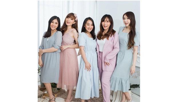 6 Momen Reuni dan Pemotretan 5 Eks Member Cherrybelle, Tetap Kompak