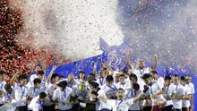 Selebrasi pemain PSM Makassar usai menjadi juara BRI Liga 1 2022/2023 (Dok. PSM Makassar)