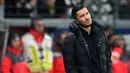 Posisi Nuri Sahin sebagai juru taktik menjadi tidak aman, bisa saja Borussia Dortmund memecat sang legenda di tengah jalan jika tak mampu mengangkat performa anak asuhnya. (AP Photo/Michael Probst)