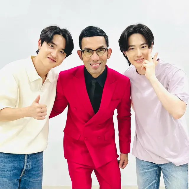 Potret 6 Artis Hadiri Acara Meet and Greet EXO, Antusias Bertemu Sang Idola