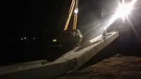 Jembatan Penyebrangan Tol Bocimi Runtuh, 1 Pekerja Tewas