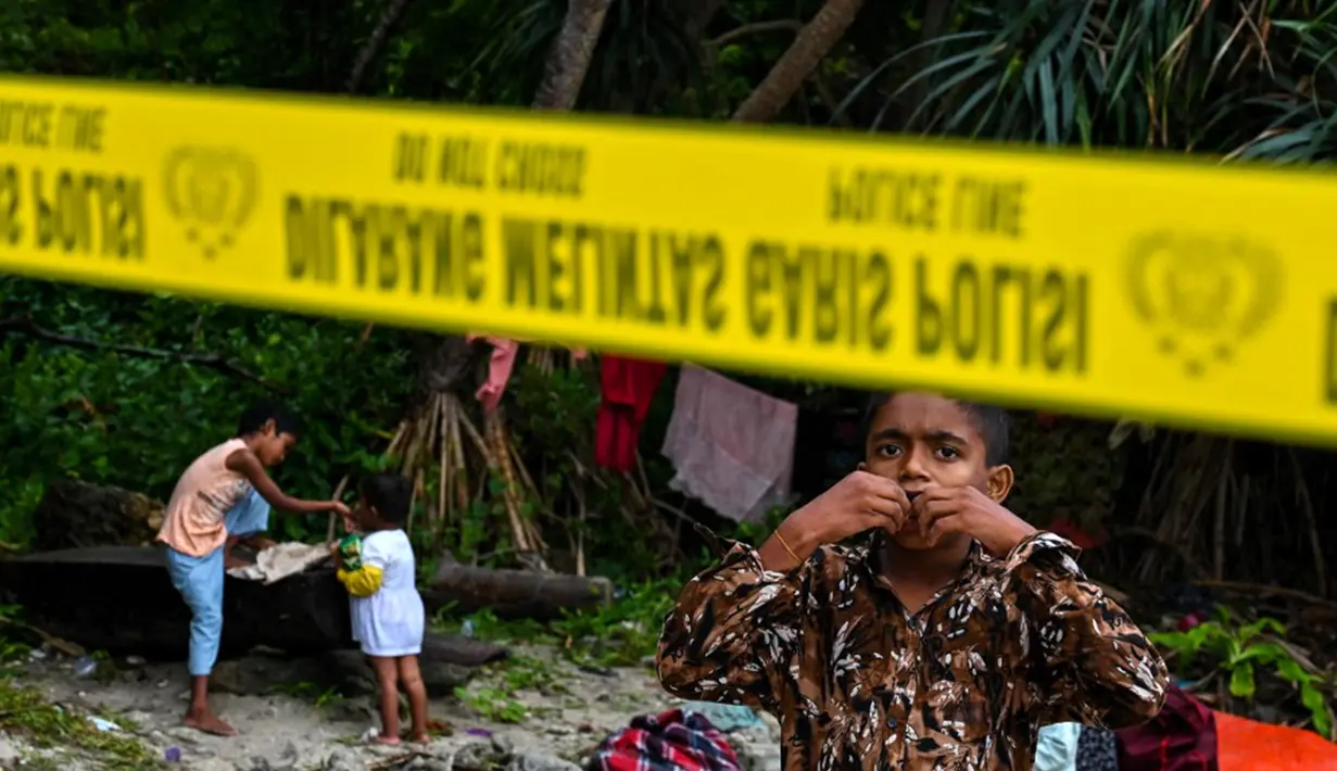 Pejabat setempat belum bisa memutuskan akan menempatkan para pengungsi tersebut di mana. (CHAIDEER MAHYUDDIN/AFP)