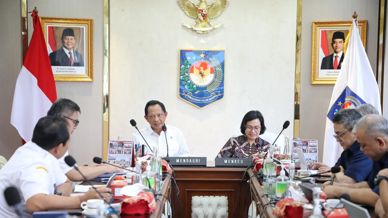 Mendagri dan Menkeu Perkuat Sinergi Pusat-Daerah, Bahas Program Strategis Nasional dan Realisasi Pendapatan Belanja Daerah