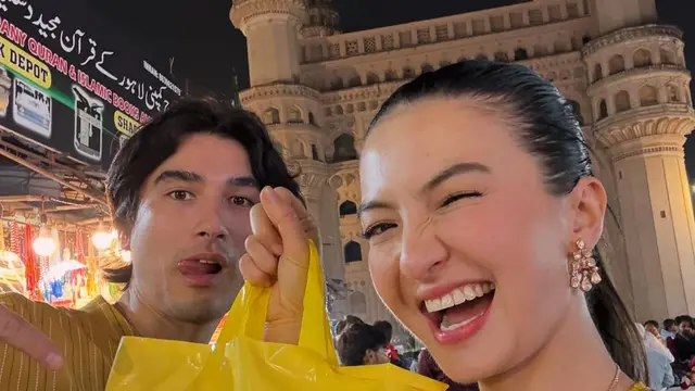 6 Pesona Raline Shah Jelajahi India, Tampil Anggun dengan Dress Mustard dan Maang Tikka Tradisional