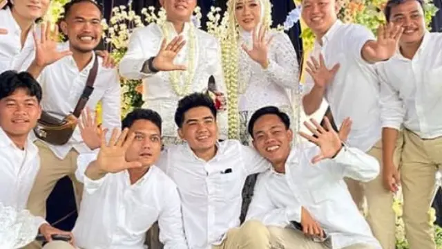Pernikahan kelima Andika Kangen Band (Instagram/hanya.yadi_paser)