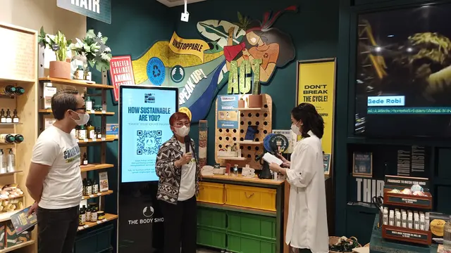 The Body Shop Buka Toko Hasil Daur Ulang Sampah Pertama di Indonesia