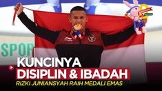 Berita video komentar atlet angkat besi Indonesia, Rizki Juniansyah, setelah dirinya meraih medali emas SEA Games 2023 di Kamboja, Minggu (15/4/2023).