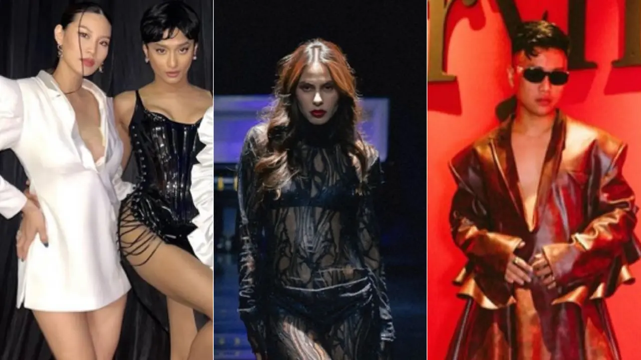 Gaya Edgy Para Tamu Fashion Show Harry Halim yang Terinspirasi Vampire