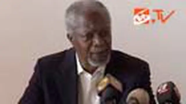 Annan: Rencana Perdamaian Suriah Belum Gagal