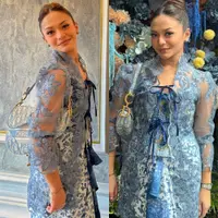 Lihat di sini beberapa potret kebaya modern pilihan Amel Carla, yang bikin ia tampil manglingi.