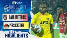 Berita Video, cuplikan pertandingan antara Bali United Vs Persik Kediri di pekan ketujuh BRI Liga 1 2023/2024