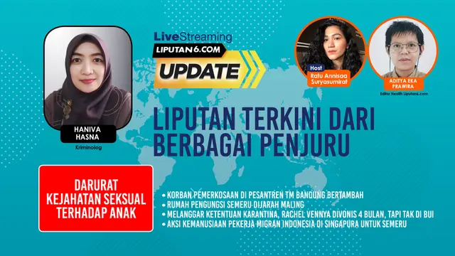 Liputan6 Update: Darurat Kejahatan Seksual Terhadap Anak