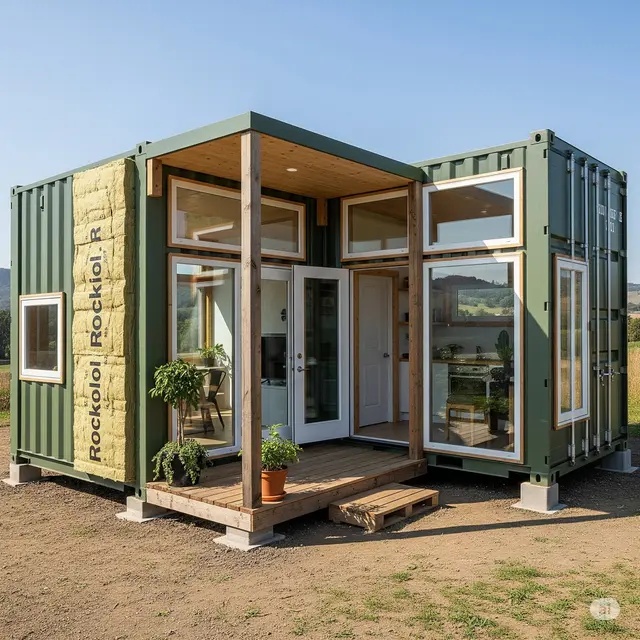 Rumah Kontainer Modular