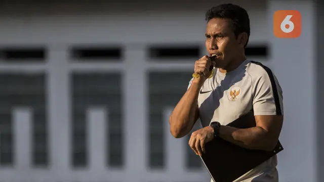 Latihan Timnas Indonesia