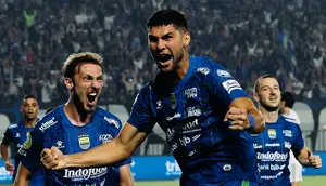 BRI Super League: Persib Bandung Kalahkan Persik 1-0, Julio Cesar Jadi Penentu