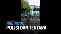 Peristiwa perkelahian antara dua orang polisi dan anggota TNI terekam video amatir. Peristiwa ini terjadi di Maluku Ambon hari Rabu (24/11).