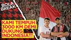Bola Break kali ini kedatangan tamu dari Australia, yaitu Ketua Garuda Australia Osvaldo Giovanni hadir bersama Wakil Ketua Garuda Australia, Syarif M. Attamimi.