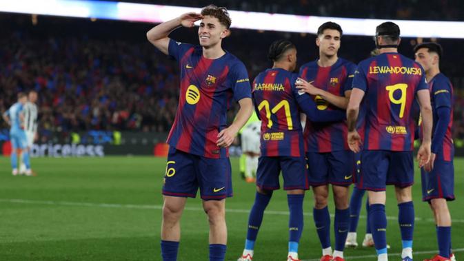 Barcelona Pesta Gol ke Gawang Newcastle, Hansi Flick: Ini Bukan Laga yang Mudah!