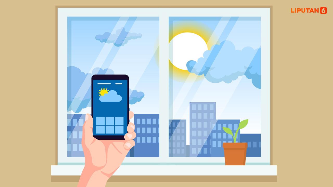 Banner Infografis Suhu Panas Melanda Sebagian Wilayah Indonesia. (Liputan6.com/Trieyasni)