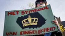 Belanda kembali merayakan Hari Raja seperti biasa, dengan berbagai pesta dan pasar jalanan. (Robin van Lonkhuijsen/ANP/AFP)