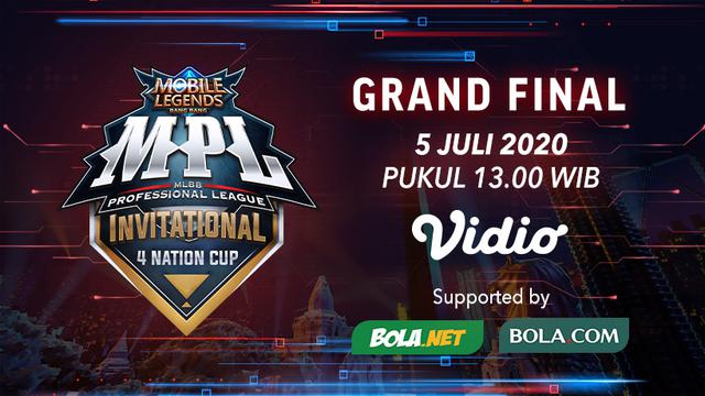 Jadwal Grand Final Mpl Invitational 4 Nation Cup Di Vidio Hari Ini Minggu 5 Juli 2020 Bola Liputan6 