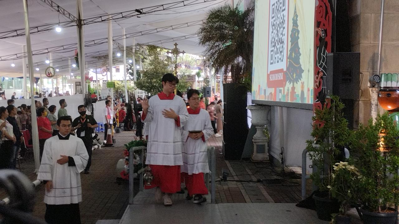 Misa Natal 2023 di Gereja Katedral Jakarta