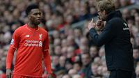 Penyerang Liverpool asal Inggris, Daniel Sturridge. (AFP/Oli Scarff)