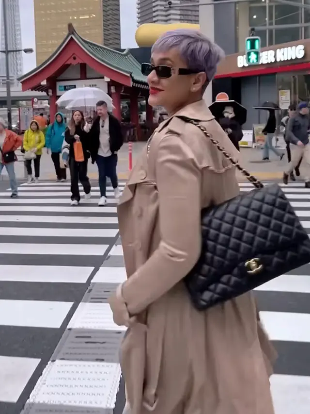 Kimmy Jayanti Pamer Baby Bump Hamil Anak ke-3 saat di Jepang. [@kimmyjayanti]