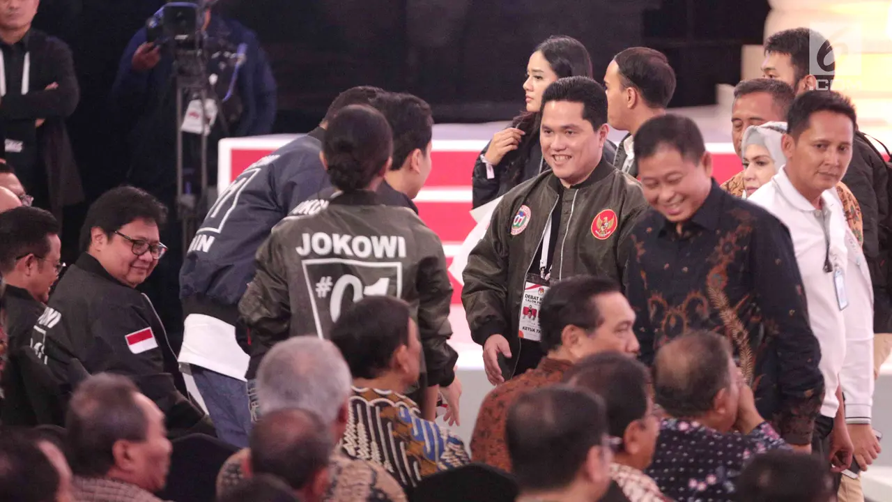 Politikus Hingga Menteri Hadiri Debat Capres di Hotel Sultan
