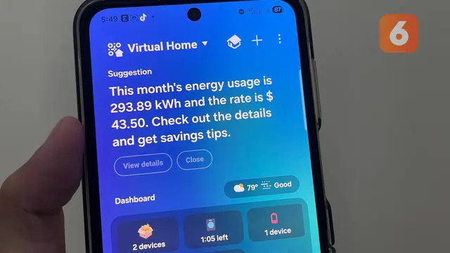 Aplikasi SmartThings bisa bantu hemat energi