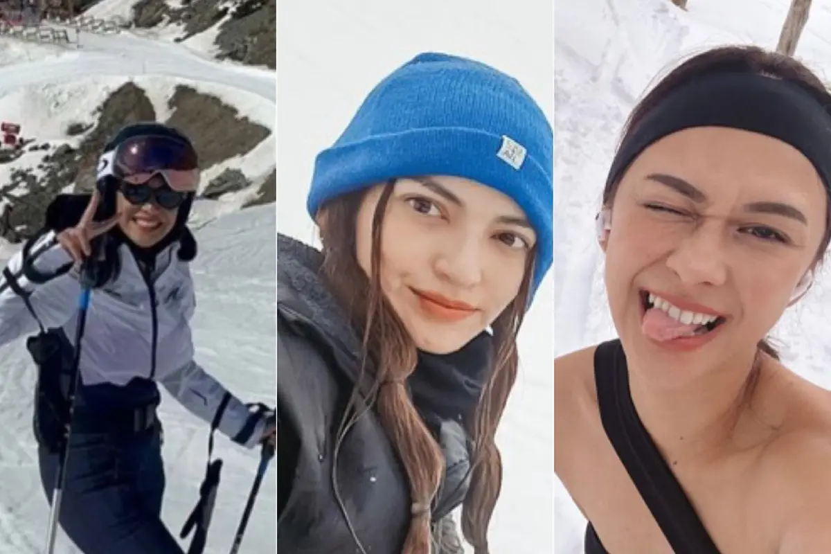 OOTD Artis Tanah Air Main Ski