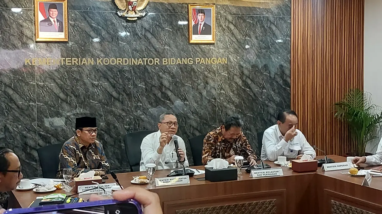 Menteri Koordinator Bidang Pangan, Zulkifli Hasan. (Foto: Liputan6.com/Arief RH)