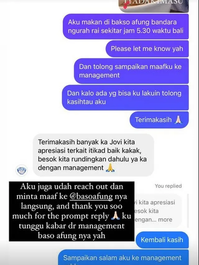 Jovi Adhiguna Minta Maaf Setelah Makan Bakso Campur Krupuk Babi, Banjir Dukungan