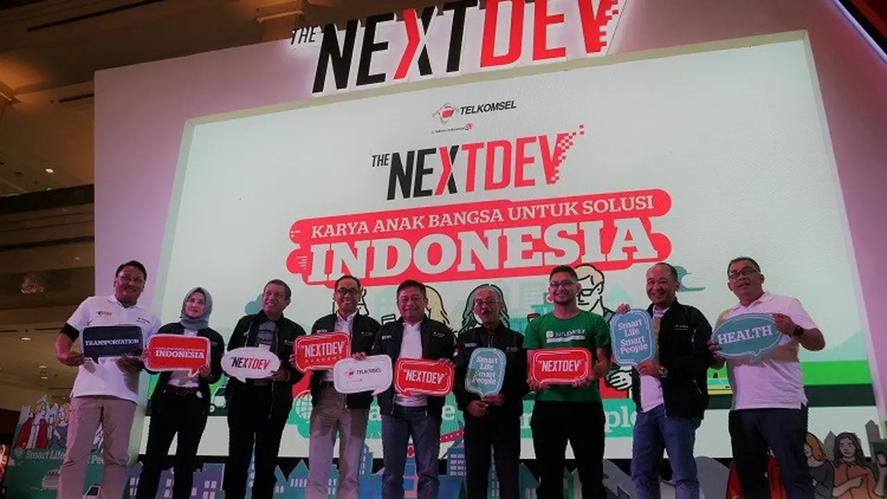 Telkomsel menggelar acara bertajuk 'Showcase The NextDev Academy' di Mall Ambarukmo Plaza, Yogyakarta. Liputan6.com/Dewi Widya Ningrum