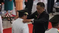 Gubernur Sulawesi Utara, Olly Dondokambey melantik 5 penjabat bupati dan wali kota di Sulawesi Utara. (Foto: Istimewa)