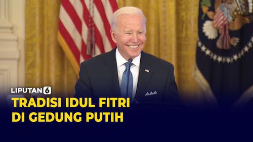 VIDEO: Joe Biden Ucapkan Selamat IdulFitri dari Gedung Putih