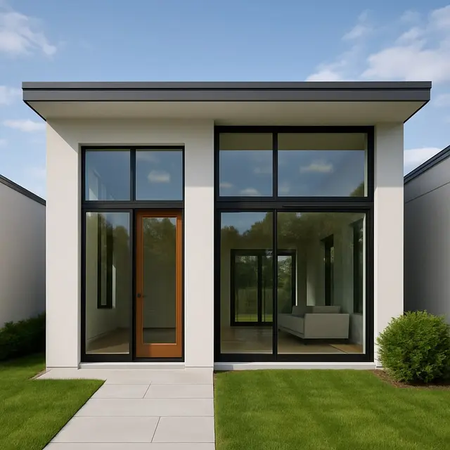 Penggunaan Pintu dan Jendela Besar